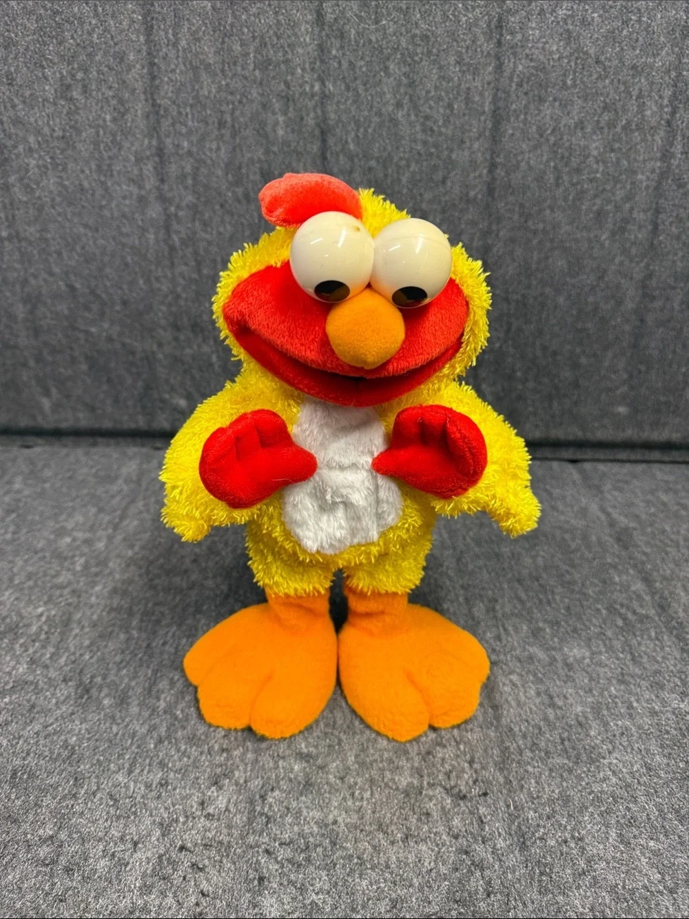 Fisher-Price Tickle me ELMO Yellow and Orange Plush Character
